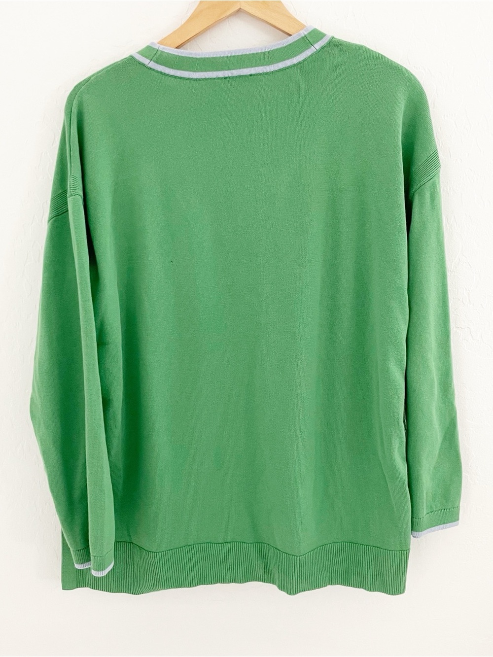 Talbots green button up cardigan size xl - Picture 5 of 5
